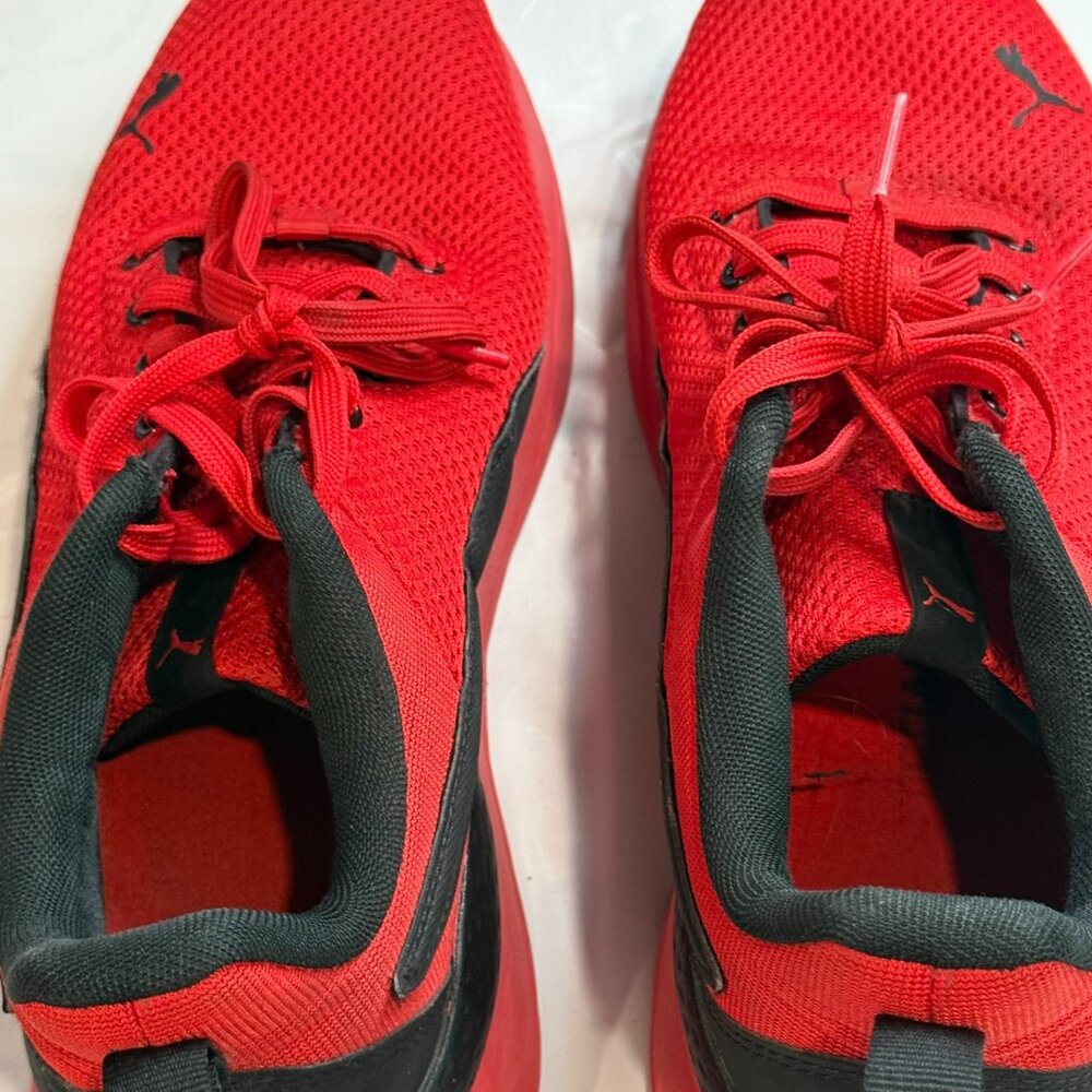 Puma Men's Anzarun Lite Sneakers Red/Black Size 9